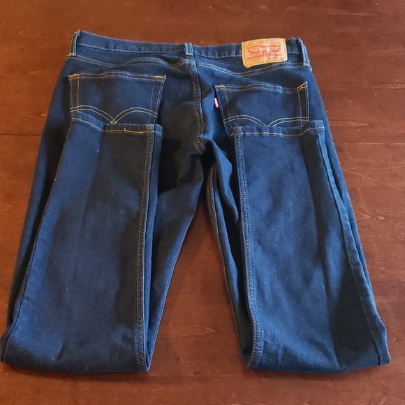 Men's, Levi Strauss & Co. 512, W33x L34 darkwash jeans - Picture 6 of 6